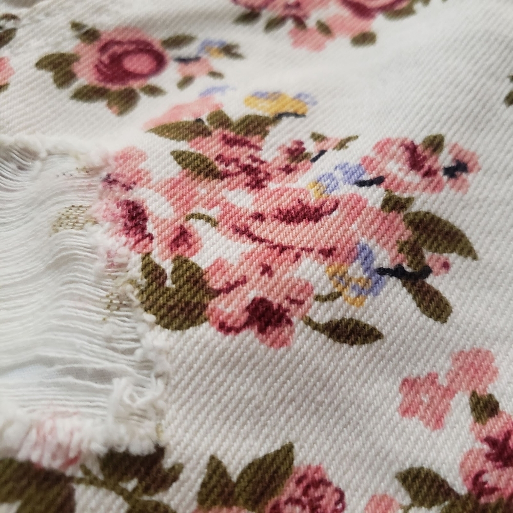 NWT Floral Overalls